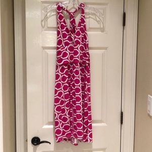 Pink midi Dress